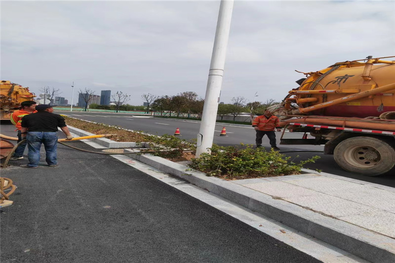 汤旺河雨水管道清淤-污水管道清洗