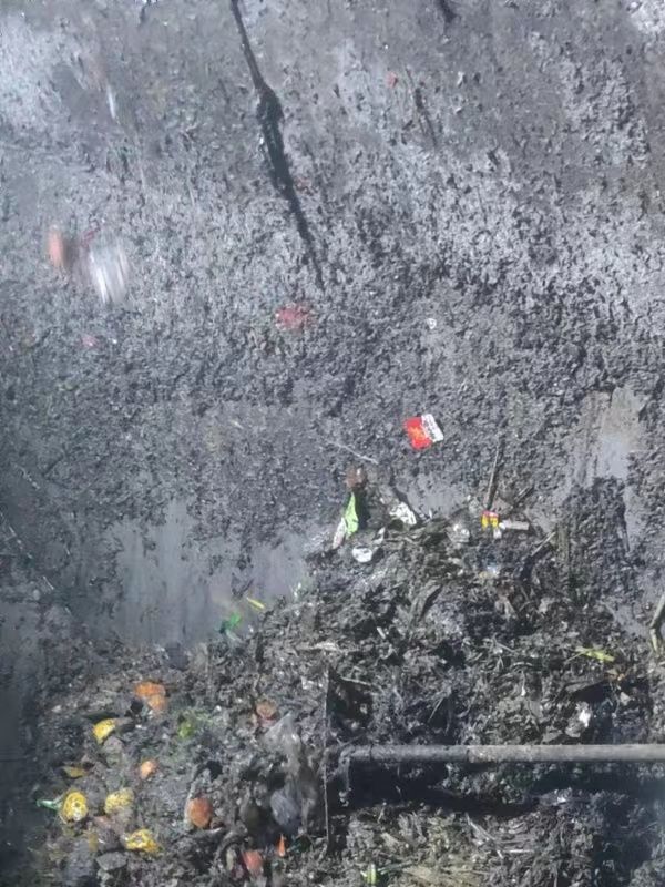 汤旺河污水池清理